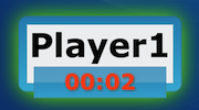 GameTimer Time is up for Player1